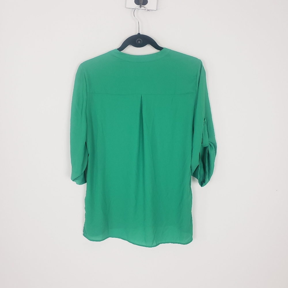 Alice Collection Kelly Green Blouse - Picture 3 of 6
